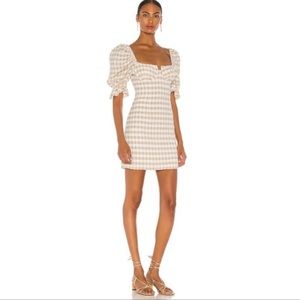 Camilla Coehlo checkered mini dress